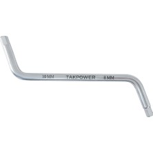 Takpower Iki Ağız Z Tipi Tapa Anahtarı 8 x 10 mm