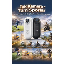 FaroxTech 1080P Full Hd Aksiyon Kamerası – Su Geçirmez, Wifi, Geniş Açı, Motosiklet Bisiklet Kamera