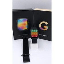 Normadia G68L Akıllı Saat 6s, Yan Tuşlar ve Aktif Uygulamalar, Siyah Kordon