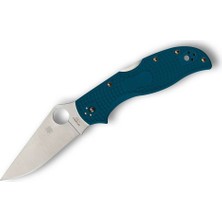 Spyderco Tretch 2 Blue Lightweight Straight Spine K390 Plainedge Çakı