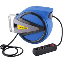 Osaka Opt MK-165 Makaralı Uzatma Kablosu 12 Metre