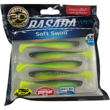 Lucky John Basara 3.5'' 8.89CM 3.5gr Silikon Yem 6 Adet Renk PG02