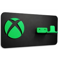 Yapı3D Xbox Oyun Kolu Duvar Askısı Minecraft Yeşil | Gamepad Standı & Dekoratif Kontrolcü Tutucu