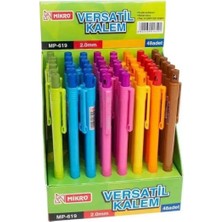 Mikro 3 Adet Versatil Uçlu Kalem 619-48 2.0 mm Kalın Uçlu