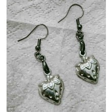 C-Max Gümüş Kaplama Küpe