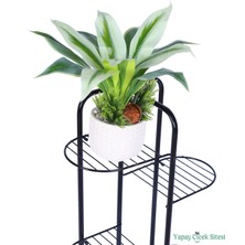 Yapay Çiçek Sitesi Beton Saksıda Yapay Bitkili Tanzimler Model 19