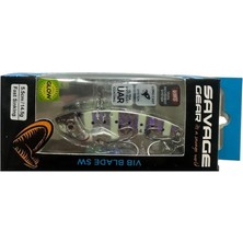 Savage Gear Vib Blade Sw 14.5gr 5.5cm Vibrasyon Jig Yem Zebra Glow