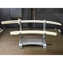 Titrek Toys 18 cm Bleach Kuchiki Rukia Sode No Shirayuki Mini Katana Seti - Hediye Standlı