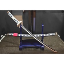 Titrek Toys 18 cm One Piece Trafalgar Law Kikoku Mini Katana Seti - Hediye Standlı