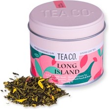 Tea Co Şeftalili Siyah ve Yeşil Çay Karışımı Long Island 25 gr