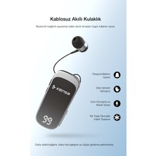 Kensa Makaralı Kulaklık Bluetooth 6.0 | 20 Saat Konuşma | Dijital Ekran | Titreşimli | Hızlı Şarjlı
