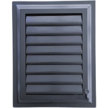 Canowe Banyo Menfezi 35X45 cm Antrasit Gri