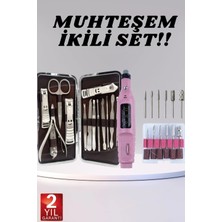 Özbience Elektrikli Manikür ve Pedikür Seti 12 Parça Tırnak Bakım Seti