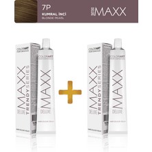 Maxx Deluxe 2'li Trendy Series Tüp Boya 60 ml 7P Kumral İnci