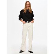 Faik Sönmez Bisiklet Yaka %100 Kaşmir Triko Bluz W26TRB002