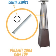 Trungo Piramit Soba Cam Tüp