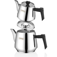 Kahramanlar Kah 1034 Luna Orta Boy Çelik Çaydanlık