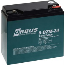 Orbus 12V 24AH Elektrikli Bisiklet Aküsü