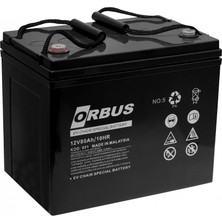 Orbus 12V 80AH Engelli Araç Aküsü