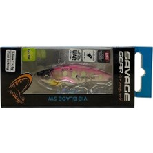 Savage Gear Vib Blade Sw 14.5gr 5.5cm Vibrasyon Jig Yem Pink Glow Dot