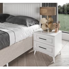 Guneystore Gözde Komple Mdf Beyaz Komodin