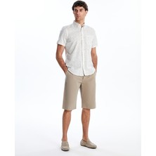 Lc Waikiki Yeni Sezon Rahat Kalıp Gabardin Erkek Bermuda Şort