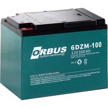 Orbus 12V 100AH Elektrikli Bisiklet Aküsü
