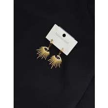 316L Çelik Gold Renk Göz Küpe