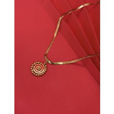 Halka Gold Kolye