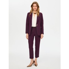 Faik Sönmez Gold Düğmeli Şık Blazer Ceket S26CKT018
