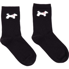 Faik Sönmez Köpek Jakarlı Soket Çorap W26CRP010