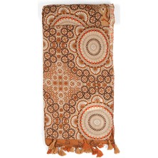 Faik Sönmez Çok Desenli Püsküllü Şal W26SAL022