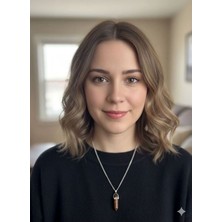 Eski Yeni Antik Doğal Taşlı Kolye Doğal Dalmaçya Jasper