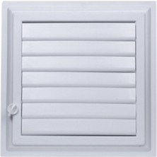 Canowe 27X32 Beyaz Plastik Banyo & Wc Havalandırma Menfezi