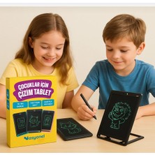 Writing Tablet LCD 8.5 Inç Dijital Kalemli Çizim Yazı Tahtası Grafik Not Yazma Eğitim