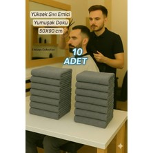 Embays Collection ( 10 Adet )  50X90CM Pamuklu Havlu , Berber Havlusu, Kuaför Havlusu, Sporcu Havlusu, El Yüz Havlusu