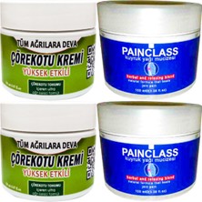 Çörekotu Çörek Otu Kremi 2 Adet 100 ml Kremi + 2 Adet Painclass Kuyruk Yağı Kremi 100 ml Kremi