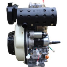 Goldmoto GM186FAE-G1A Dizel Motor 10 Hp Marşlı Krank Mili Konik Uzun