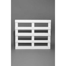 Dekorela 80X80 cm Ahşap Dekorasyon Paleti