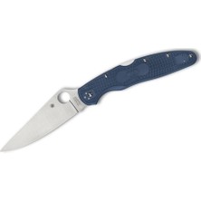 Spyderco Police 4 Cobalt Blue Frn Cpm SPY27 Plainedge Çakı