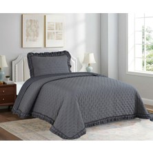 Goblette Home Lara Tek Kişilik Volanlı Yatak Örtüsü Takımı - 180X240 cm