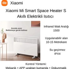 Xiaomi Mi Smart Space Heater S Akıllı Elektrikli Isıtıcı + Xiaomi Baskül Hediye