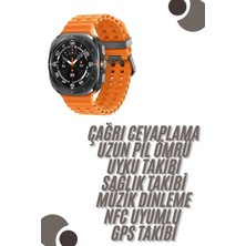 Normadia Unisex Zarif Akıllı Saat, Titanyum Kasa, Amoled Ekran, Müzik Özelliği