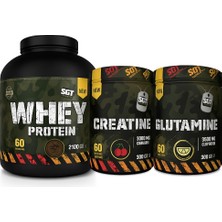 Wheyprotein- Creatine - Glutamine3 Lü Set