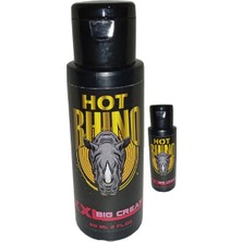 Hot Rhino Xxxl 60 ml 2 Adet Erkeğe Hacim Katılık Zaman Masaj Kremi