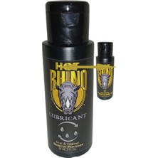 Hot Rhino 60 ml Analvajinal Konforlugiriş Rahatkayış Jeli + Rhino Erotik Masaj Yağı 60 ml