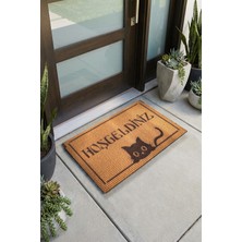 Vitali Home Charm Natürel Hoşgeldiniz Paspas Dış Kapı Paspası Kıl Kapı Önü Paspası 2019