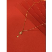 Taşlı Anahtar Kolye