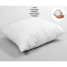Clasy 1 Adet %100 Pamuk Yastık Dayanıklı Nefes Alabilir Yumuşak 700 Gram