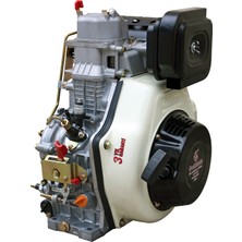 Goldmoto GM186FAE-G3 Dizel Motor 10 Hp Marşlı Krank Mili Konik Orta